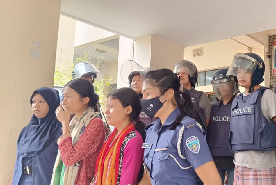 Remand of 7 people detained in connection with KNF is granted