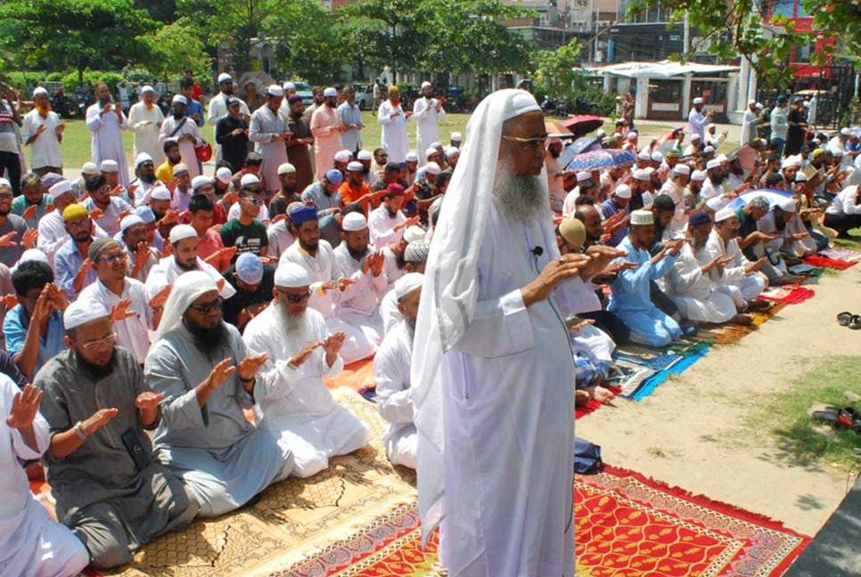 Praying for rain in Khulna