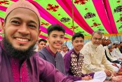 Cricketers celebrate Eid with family and friends